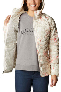 Columbia chaqueta outdoor mujer Powder Lite Hooded Jacket vista detalle