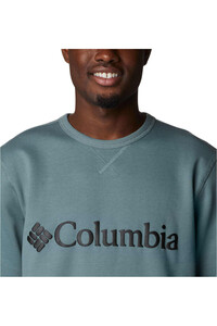 Columbia Sudaderas Montaña Hombre M Columbia Logo Fleece Crew vista detalle