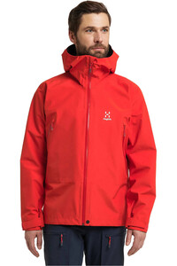 Haglofs chaqueta impermeable hombre Roc GTX Jacket Men vista frontal