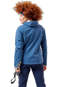 Odlo chaqueta impermeable mujer Jacket hardshell AEGIS 2.5L WATERPROOF vista trasera