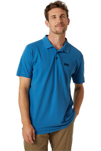 Helly Hansen camiseta montaña manga corta hombre MALCESINE POLO vista frontal