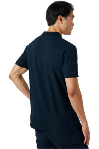 Helly Hansen camiseta montaña manga corta hombre MALCESINE POLO vista trasera