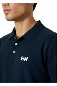 Helly Hansen camiseta montaña manga corta hombre MALCESINE POLO vista detalle