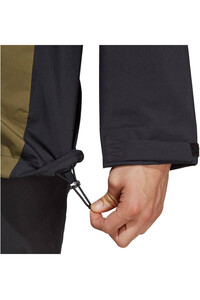 adidas chaqueta impermeable hombre Terrex Multi RAIN.RDY 2.5-Layer impermeable vista detalle