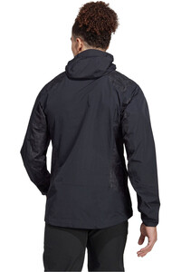 adidas forro polar hombre Terrex Xperior Hybrid Rain vista trasera