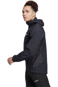 adidas forro polar hombre Terrex Xperior Hybrid Rain vista detalle