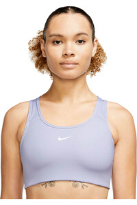 Nike sujetadores deportivos W NK DF SWSH 1PP BRA vista frontal