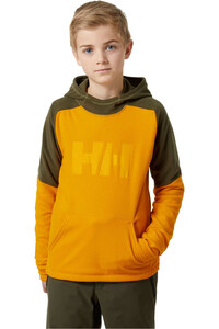 Helly Hansen forro polar niño JR DAYBREAKER HOODIE vista frontal