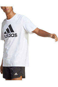 adidas camiseta manga corta hombre M BL SJ T vista frontal