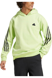 adidas sudadera hombre M FI 3S HD vista frontal