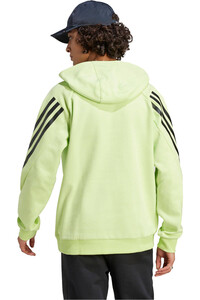 adidas sudadera hombre M FI 3S HD vista trasera