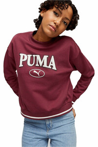 Puma sudadera mujer SQUAD Crew FL vista frontal