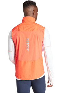 adidas CHAQUETA RUNNING HOMBRE AZ L VST W M vista trasera