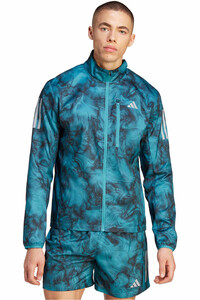 adidas CHAQUETA RUNNING HOMBRE OTR JKT AOP vista frontal