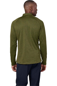 Odlo forro polar hombre Mid layer full zip TENCIA vista trasera