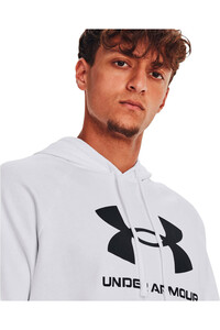 Under Armour sudadera hombre UA Rival Fleece Logo HD vista detalle