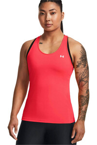 Under Armour camiseta tirantes fitness mujer UA HG Armour Racer Tank vista frontal