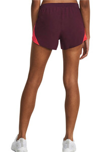 Under Armour pantalón running mujer UA Fly By 2.0 Short vista trasera