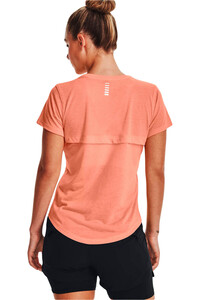 Under Armour camiseta entrenamiento manga corta mujer UA Streaker SS vista trasera