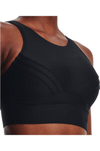 Under Armour camiseta tirantes fitness mujer UA Infinity Pintuck Mid vista detalle