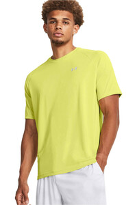 Under Armour camiseta fitness hombre UA Tech Reflective SS vista frontal