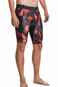 Under Armour pantalón corto fitness hombre UA HG Prtd Long Shorts vista frontal