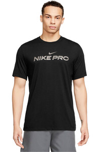 Nike camiseta fitness hombre M NK DF TEE DB NIKE PRO vista frontal