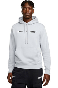 Nike sudadera hombre M NSW SI PO HOODIE FLC BB vista frontal