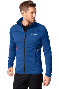 Vaude forro polar hombre Men's Monviso Fleece FZ Jacket II vista frontal