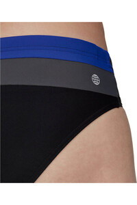 adidas bañador natación hombre BLOCK TRUNK vista detalle