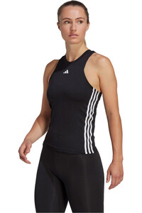 adidas camiseta tirantes fitness mujer TR-ES 3S TK vista frontal