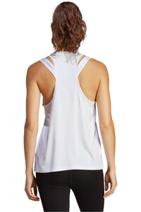 adidas camiseta tirantes fitness mujer TR-ES 3BAR TK vista trasera