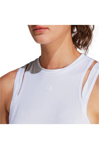 adidas camiseta tirantes fitness mujer TR-ES 3BAR TK 03