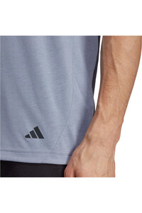 adidas camiseta fitness hombre YOGA BASE TEE vista detalle