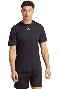 adidas camiseta fitness hombre WO BASE LOGO T vista frontal