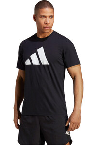 adidas camiseta fitness hombre TR-ES FR LOGO T vista frontal