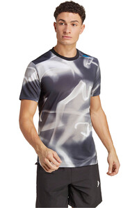 adidas camiseta fitness hombre D4T HR AOP TEE vista frontal