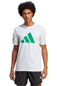 adidas camiseta fitness hombre TR-ES FR LOGO T vista frontal