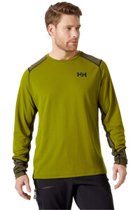 Helly Hansen camiseta térmica manga larga hombre LIFA ACTIVE CREW vista frontal