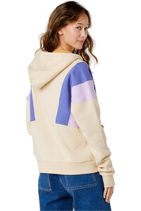 Rip Curl sudadera mujer OLALLA  HOODIE FLEECE vista trasera