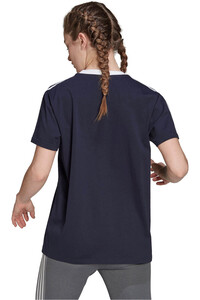 adidas camiseta manga corta mujer W 3S BF T vista trasera