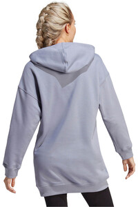 adidas sudadera mujer W LNG HD vista trasera