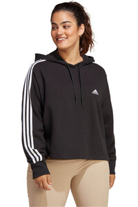 adidas sudadera mujer W IN3S FT CR HD vista frontal