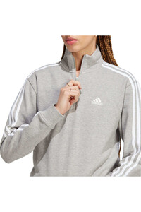 adidas sudadera mujer W 3S FT QZ vista detalle