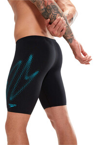 Speedo bañador natación hombre Mens Hyper Boom Placement Jammer vista trasera