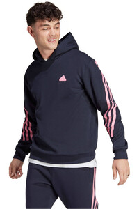 adidas sudadera hombre M FI 3S HD vista frontal