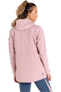 Dare2b chaqueta impermeable mujer Switch Up Jacket vista trasera