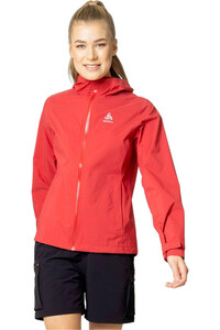 Odlo chaqueta impermeable mujer Jacket hardshell AEGIS 2.5L WATERPROOF vista frontal