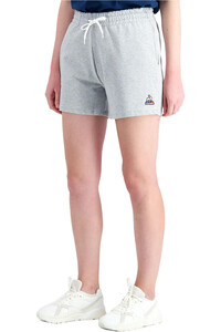 Le Coq Sportif pantalón corto deporte mujer ESS Short N1 W vista frontal