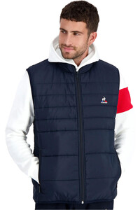 Le Coq Sportif chaquetas hombre TRI Doudoune SL N1 M vista frontal